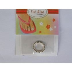 Inel albastru deget picior